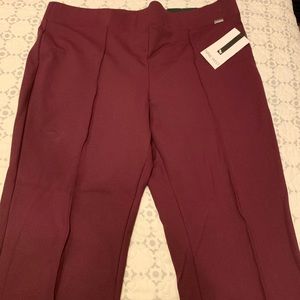 Nine West women’s burgundy pants